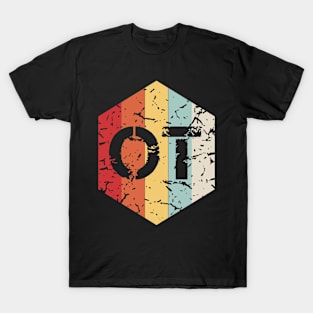 Retro Occupational Therapist Gift T-Shirt